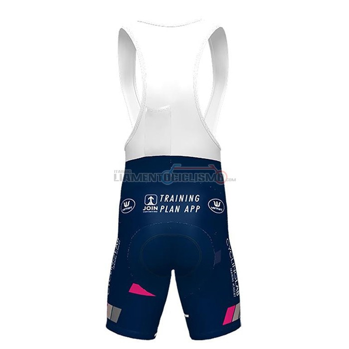 Abbigliamento Ciclismo SEG Racing Academy Manica Corta 2021 Spento Blu Fuxia